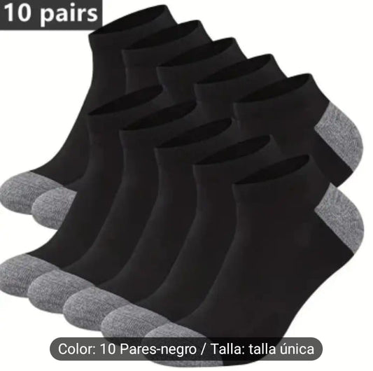 10 pares calcetines hombre